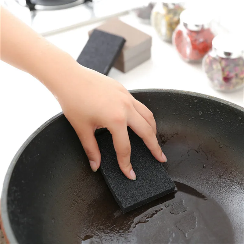 Kitchen Sponges tools Nano Emery Magic Clean Rub Pot Rust Focal Stains Sponge Removing Household Cleaning Tool new #3n23 (5)