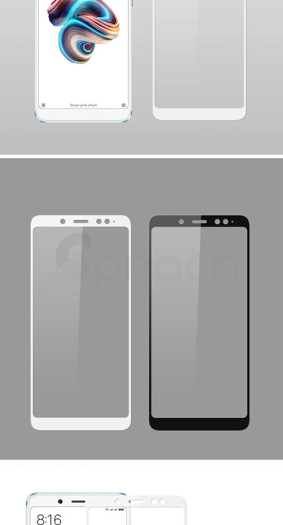 9D защитное стекло на для Xiaomi Redmi Note 4 4X5 5A Pro Redmi 5 Plus S2 4X 5A закаленное защитное стекло для экрана