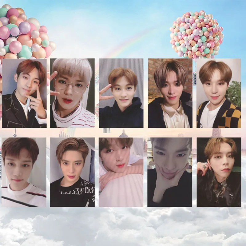 10 шт./компл. K-POP NCT127 регулировать самодельные DIY Фотокарта Бумага карты плакат