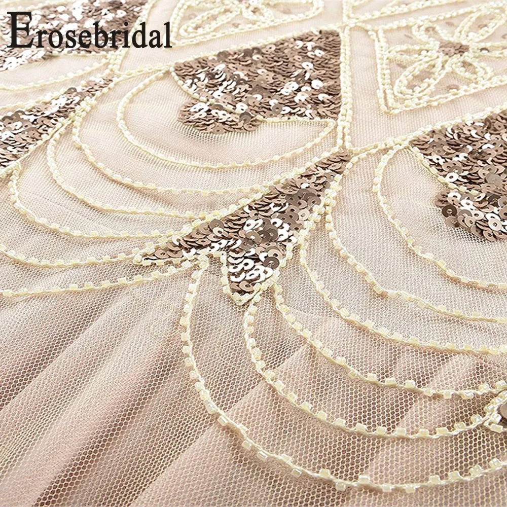 Erosebridal, вечернее платье русалки, 6 цветов,, украшенное бисером, официальное женское платье русалки с коротким шлейфом, 48 часов доставки