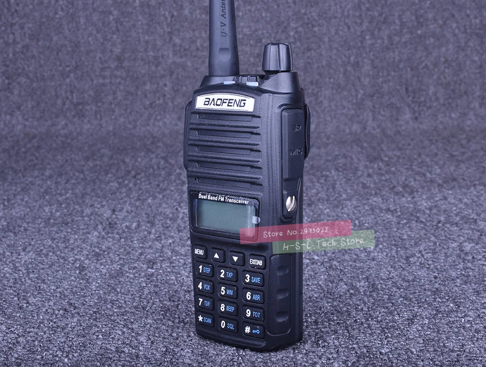 Baofeng UV-82 Профессиональный Dual Band УКВ Двухканальные рации VOX fm ручной КВ трансивер домофонных портативные двухстороннее Радио