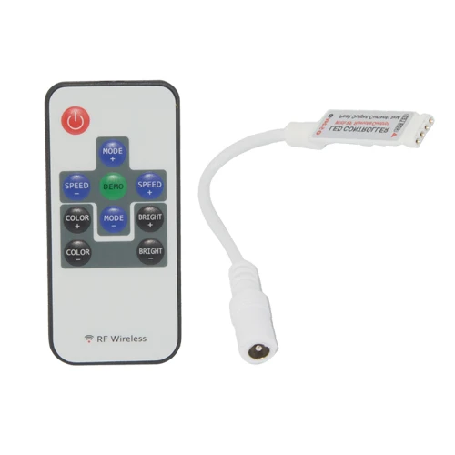 Водонепроницаемая светодиодная ленсветильник Foxanon 12 В постоянного тока 5050 RGB 60