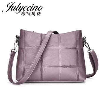 

JULYCCINO Fashion Female Shoulder Bag High Quality Leather women handbag Vintage Messenger Bag Small Crossbody Bags Women Bag