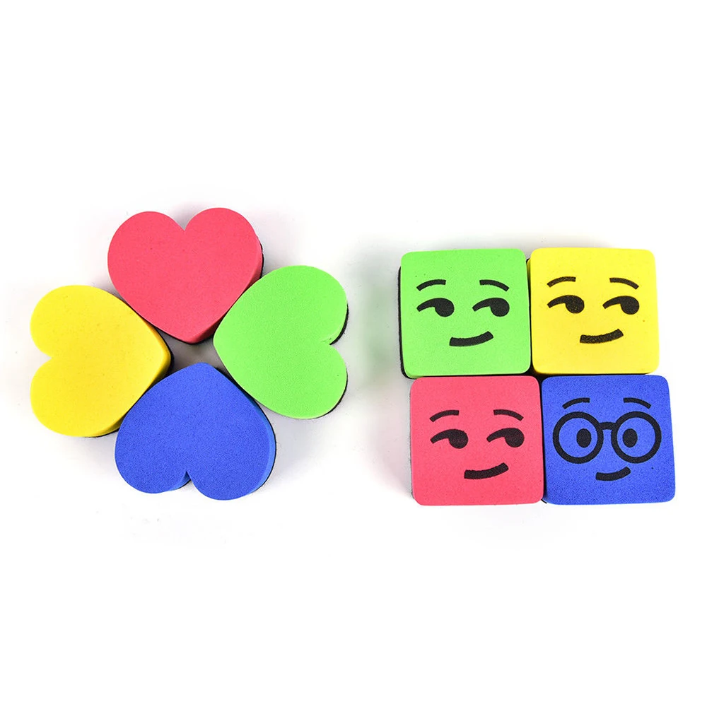 

Cute Whiteboard Eraser Dry Erase Boards White Board Cleaner Wisser Wipes Supplies 1pc Color Random