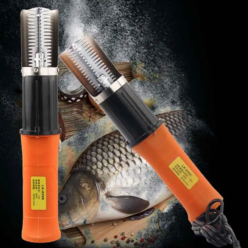 Electric fish scaler fishing scalers clean fish remover cleaner