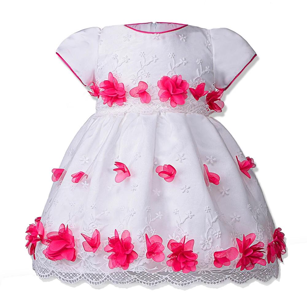 BAOHULU Flowers Girl Dress for 6 12 24 Months Floral Baby Girls Dresses
