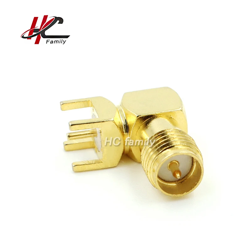 

1pc RP SMA female Adapter PCB Mount ,RP SMA Female Jack Panel Mount PCB Solder Connectors