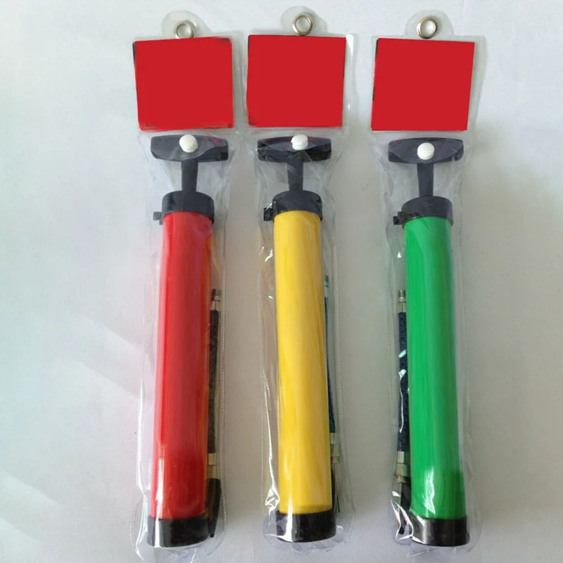 Mini Pump Soccer Ball Inflator Hand Push Air Portable Soccer Pump For