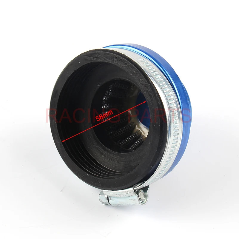 49CC Engine Aluminum Pull Start 15MM Carburetor CNC head Air filter Mini Moto Pocket ATV Quad Buggy Dirt Pit Bike Blue