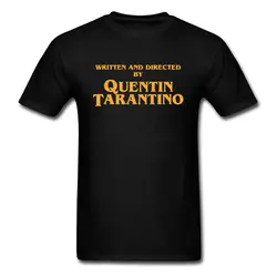 Новый написано и режиссер Квентин Тарантино фильм целлюлоза художественная литература Django Kill Bill 2 Джон Travolta модная футболка футболки для
