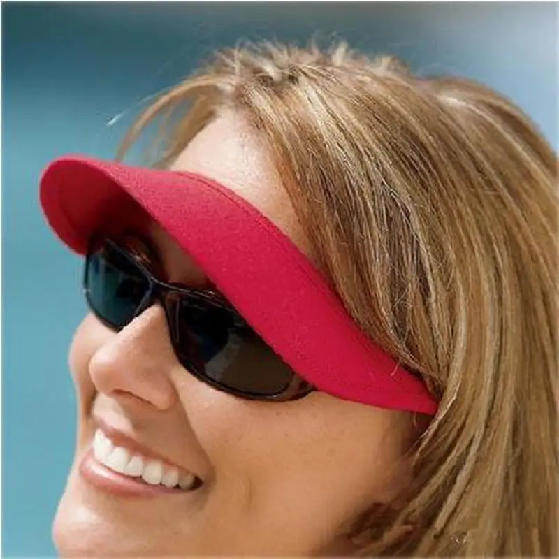SunglassesClipOnSunVisorHatOutdoorBlackbeachCapFreeSHIPPING