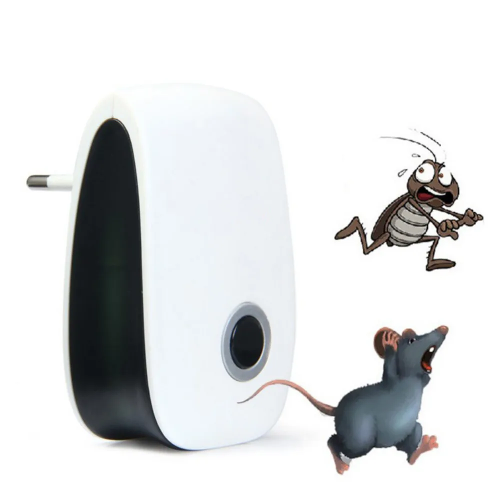 

Mosquito Killer Electronic Repeller Rat Ultrasonic Insect Repellent Mouse Anti Rodent Bug EU US Plug