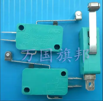 

20pcs KW1-103-7 Induction cooker Microswitch Travel switch With roll ball handle 16A/250VAC