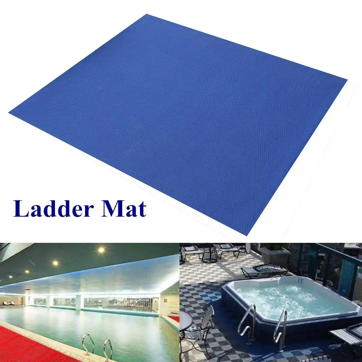 

4 Sizes Above Ground Swimming Pool Mat Hydro Tools Ladder Step Anti-skid Pad Mat Liner Non-Slip Protection Pool Accessories