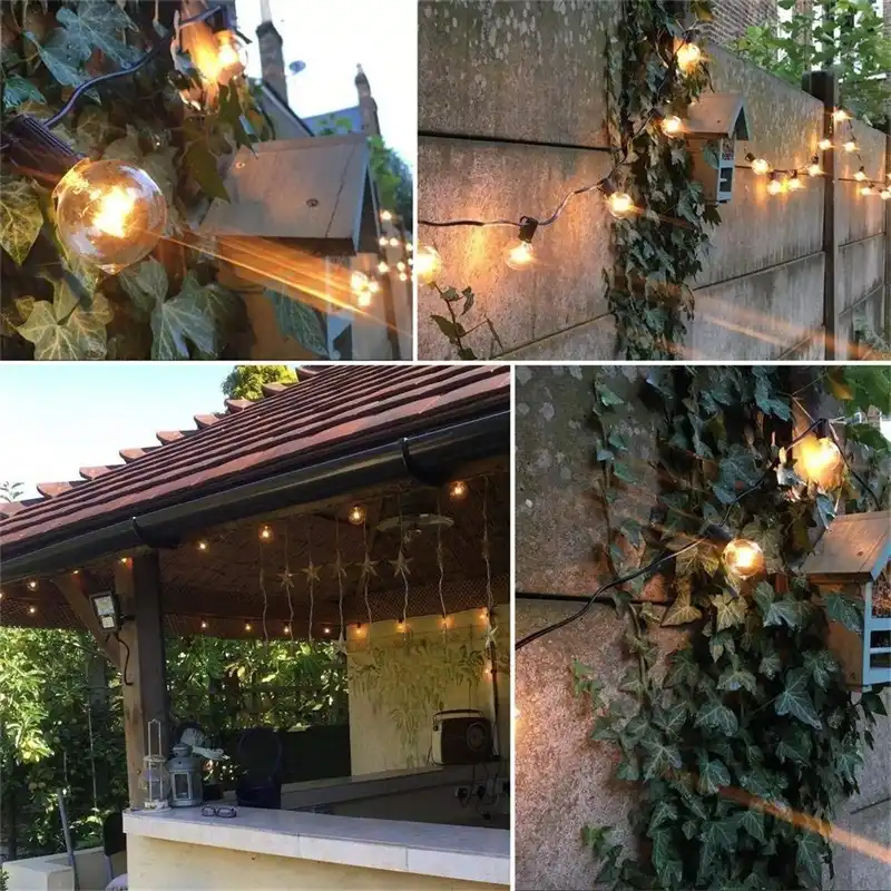 G40 Festoon Led String Lights Led Globe Bulb Outdoor Garden Party