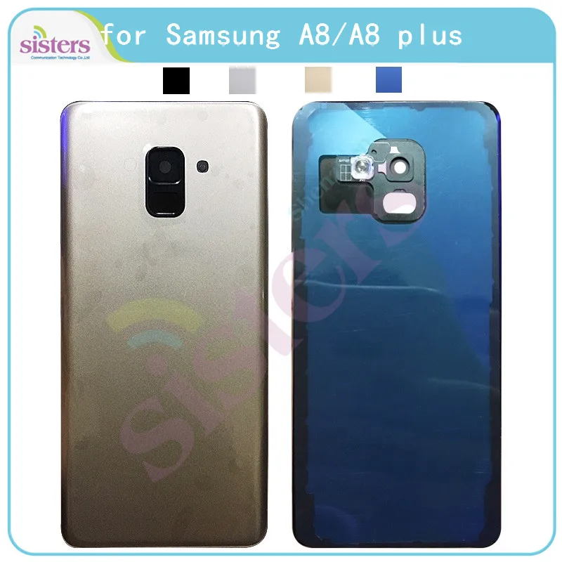 

Battery Housing for Samsung Galaxy A8 / A8 Plus 2018 Battery Door Back Cover for Samsung A8 Plus Battery Door Housing Original