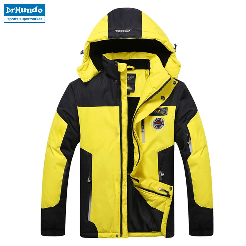 2016 New Ski Jacket Men Waterproof Winter Snow Jacket Thermal Coat For