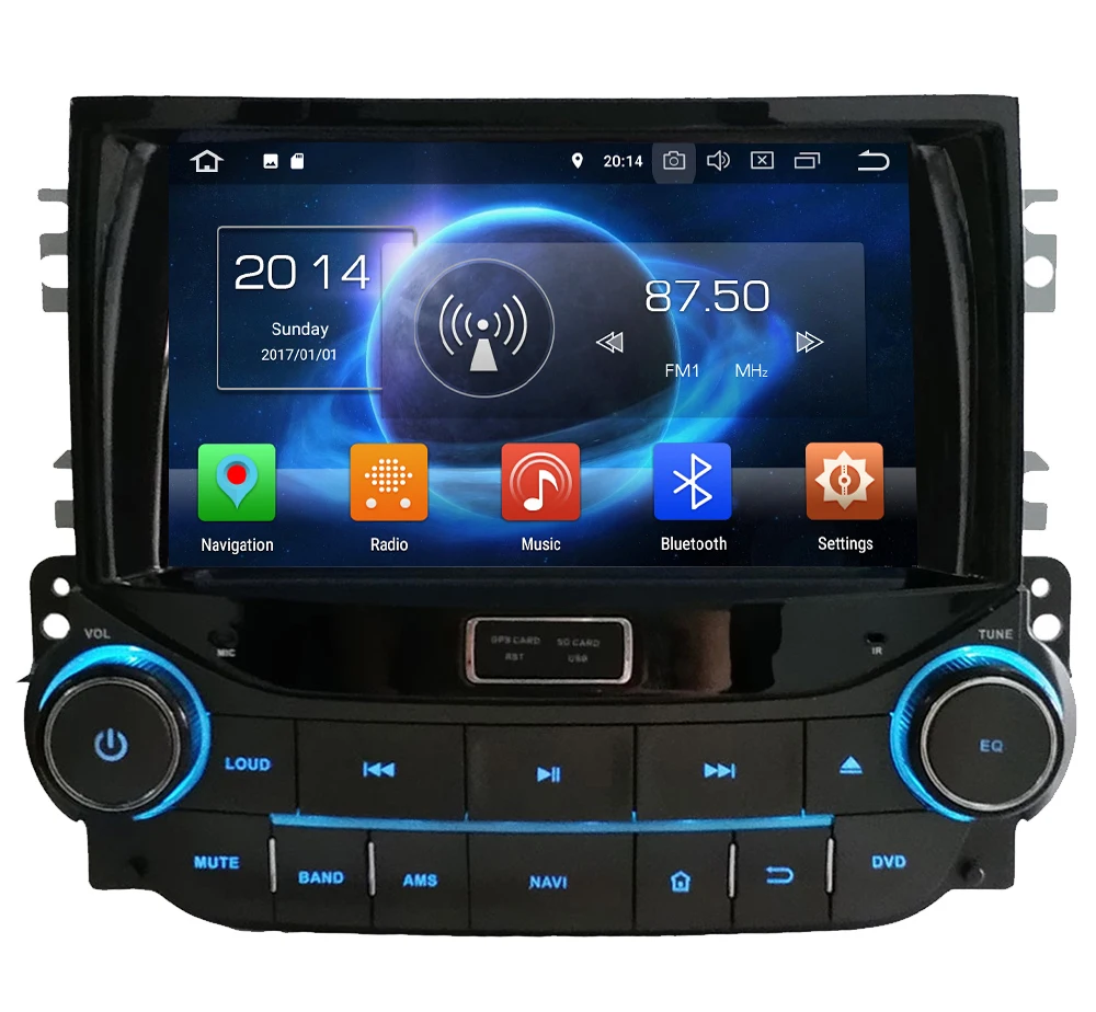 Clearance KLYDE 8" 4G WIFI Octa Core PX5 Android 8.0 4GB RAM 32GB ROM BT Car DVD Multimedia Player Stereo For Chevrolet Malibu 2012-2016 0