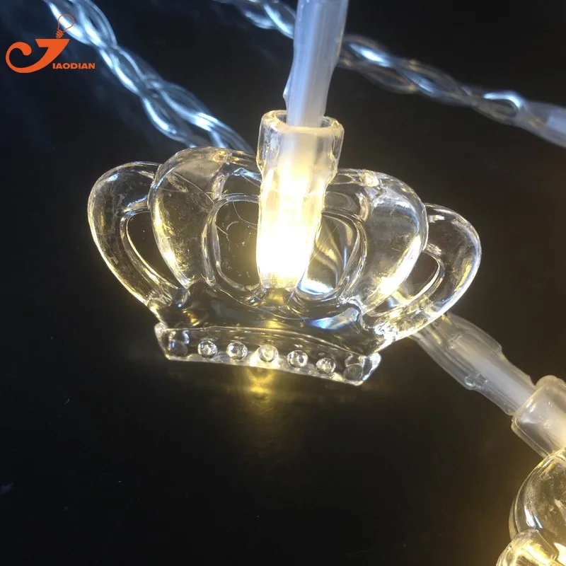 Crown Lighting LED Princess Crystal String lights Prices Wedding Garden