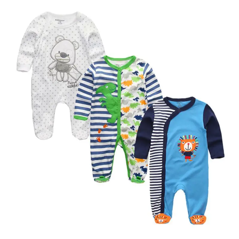 Buy Baby Pajamas Rompers Cute Cartoon Newborn Boys