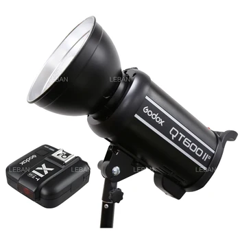 

Free DHL Godox QT600II Built-in Godox 2.4G Wireless X System,High Speed Studio Strobe Flash Light + X1T-S Trigger For Sony
