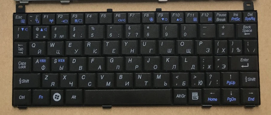 

News notebook laptop keyboard for TOSHIBA NB100 NB101 NB105 Russian /GERMAN /PORTUGUESE /ARABIC layout