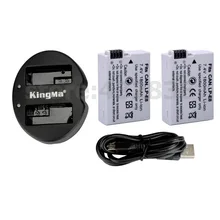 Новое поступление 2x1800 mAh LP-E8 LPE8 LP E8 Батарея Акку& USB двойной зарядное устройство для Canon EOS 550D 600D 650D 700D Rebel X4 X5 X6i X7