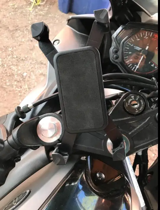 Motorcycle Phone Holder Motorbike Mount Holder Handlebar for iPhone XS MAX XR 8 7 6 6s Plus For Samsung Galaxy S10 S9 S8 Plus  (10)