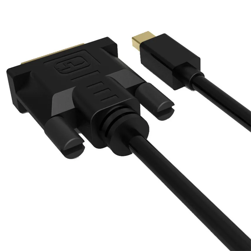 Thunderbolt Mini Displayport to DVI кабель DP Male адаптер для MacBook Pro ноутбук с HDTV проектором 1 м 2 3 м| |