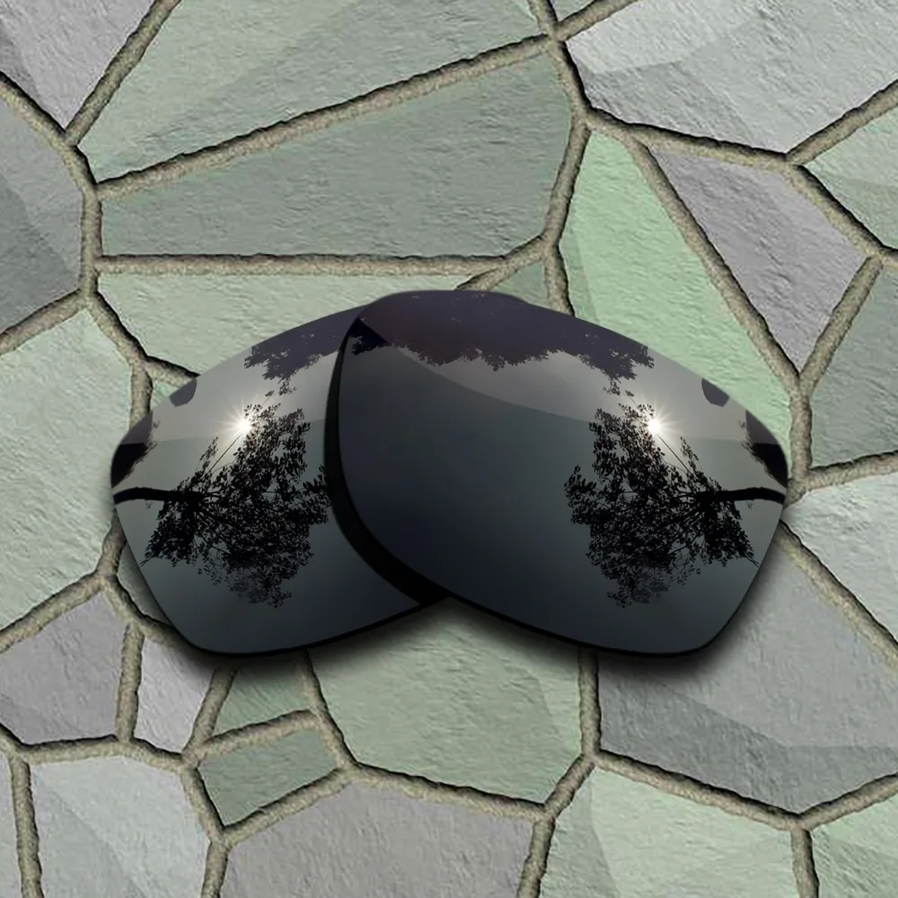 Lenti Di Ricambio Polarizzate Per Occhiali Da Sole Neri Grigi Per Oakley Jupiter Square