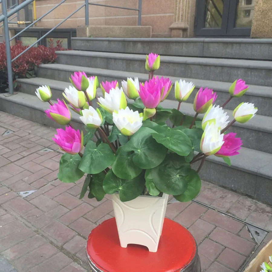 Artificial Flowers For Decoration Wedding Plastic Party Autumn Stamen