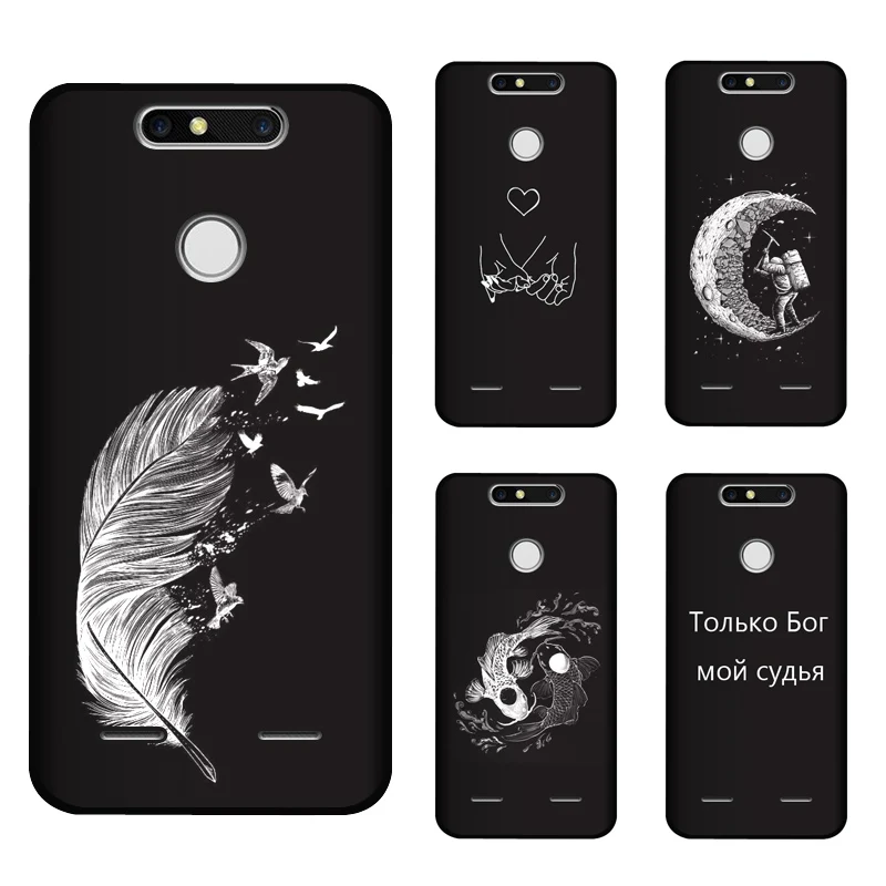 

Soft Silicone TPU 5.0inch For ZTE Blade V8 Mini Case Cover Painting Matte Cases For ZTE V8 Mini Funda