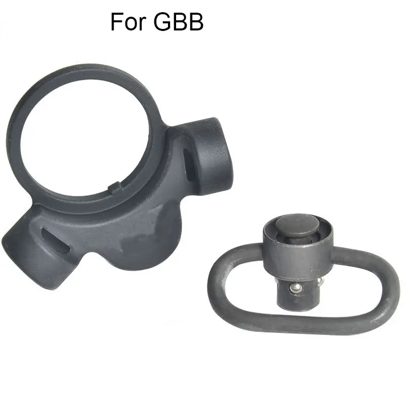 TACTIFANS Full Metal двухстороннее крепление QD Sling Swivel для AEG GBB два типа поставляются с большой 1-1/" Кнопка строп петля - Цвет: For GBB