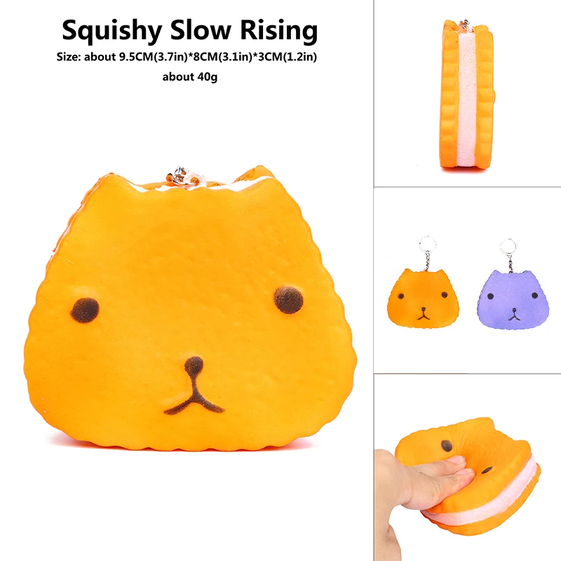 sea otter Shape Squeeze Toy Adorable Squish animal squash slow rising