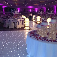28x28ft Звездный акриловый танцпол для украшения свадебной вечеринки