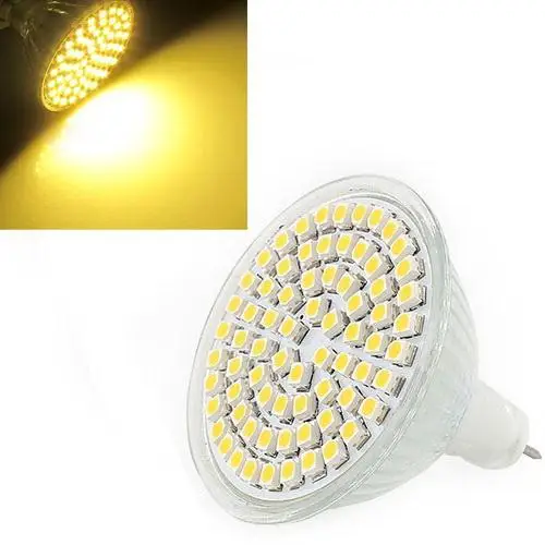MR16 Светодиодная лампа 5 Вт 3528 60SMD теплый белый свет трубки 300LM прожектор|spotlight