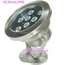 Сертификат Европейского соответствия, сертификат независимого Испытательного и сертификационного IP68, хорошее качество, высокая мощность 9 Вт светодиодный прожектор, светодиодный светильник для бассейна, работающего на постоянном токе 12 В, DS-10-12-9W, гарантия 2 года