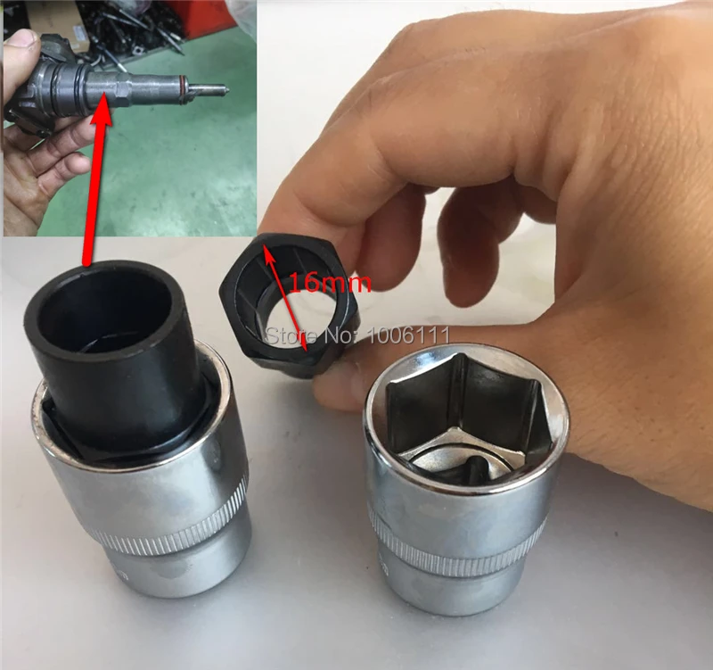 

diesel common rail injector nozzle cap octagonal sleeve wrench tool 8 angles for BOSCCH