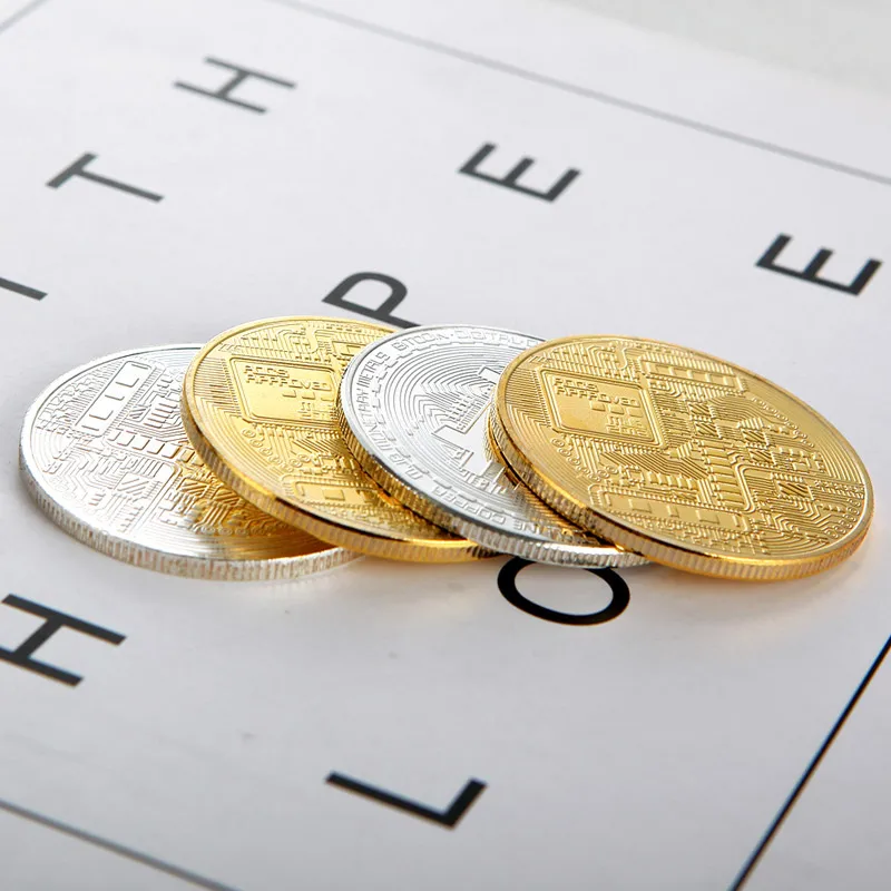 Historic Commemorative Coins Metal Gold Plated History Souvenir Coins High Quality For Gift Souvenir Art Collection Bitcoin