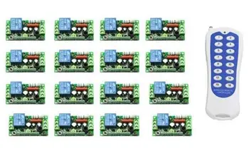 

smart AC220V 1 CH 1CH RF Wireless Switch Remote Control Switch System,16CH Transmitter Toggle/Momentary,315/433.92
