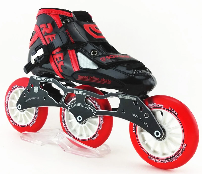 skating shoes red colour