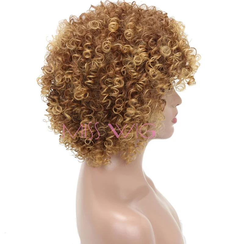 MISS WIG 16 дюймов длинные вьющиеся парики для женщин серые Смешанные черные 260 г