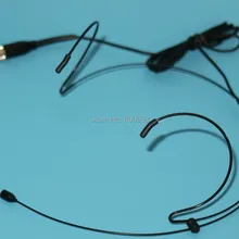 Черная профессиональная гарнитура/головной микрофон для Sennheiser SK 100 300 500 G1 G2 G3, беспроводная система SE-A003