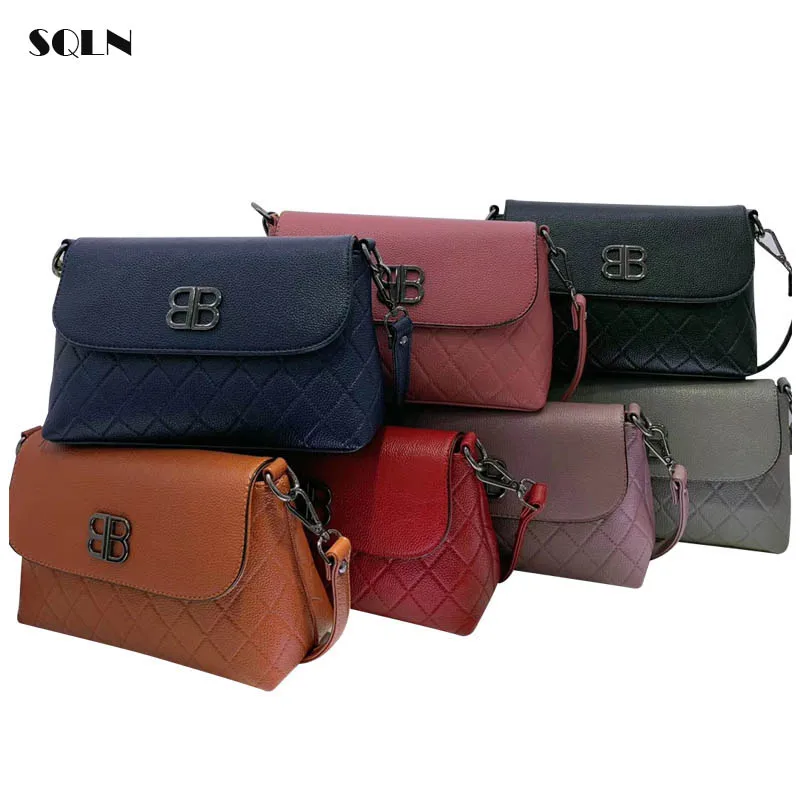 

SHIQILINA Bags Fashion Leather Women's Shoulder Bag Casual Tote Female Small Evening Clutch Lady HandBags For Women 2019 New Bag