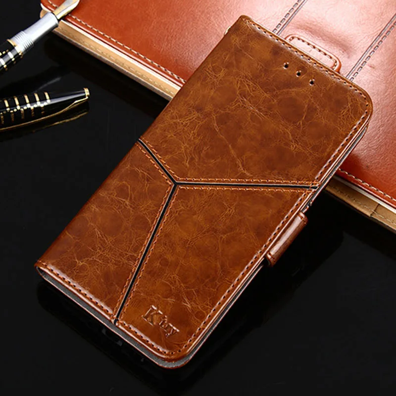 

Oil Grain Wallet Cover For Huawei P20 P20 Pro P20 Retro Floral Print Leather Case Solid Kickstand Shell For Huawei Glory 8C 8X