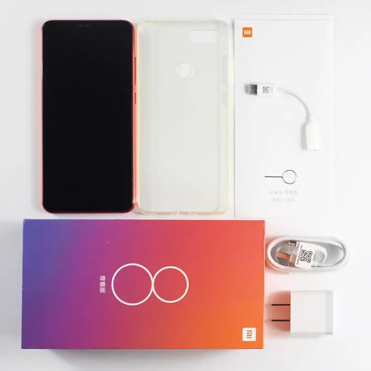 Xiaomi Mi 8 Lite оригинальный 4GB128GB мобильный телефон Snapdragon 660 Восьмиядерный AI Beauty 6 26