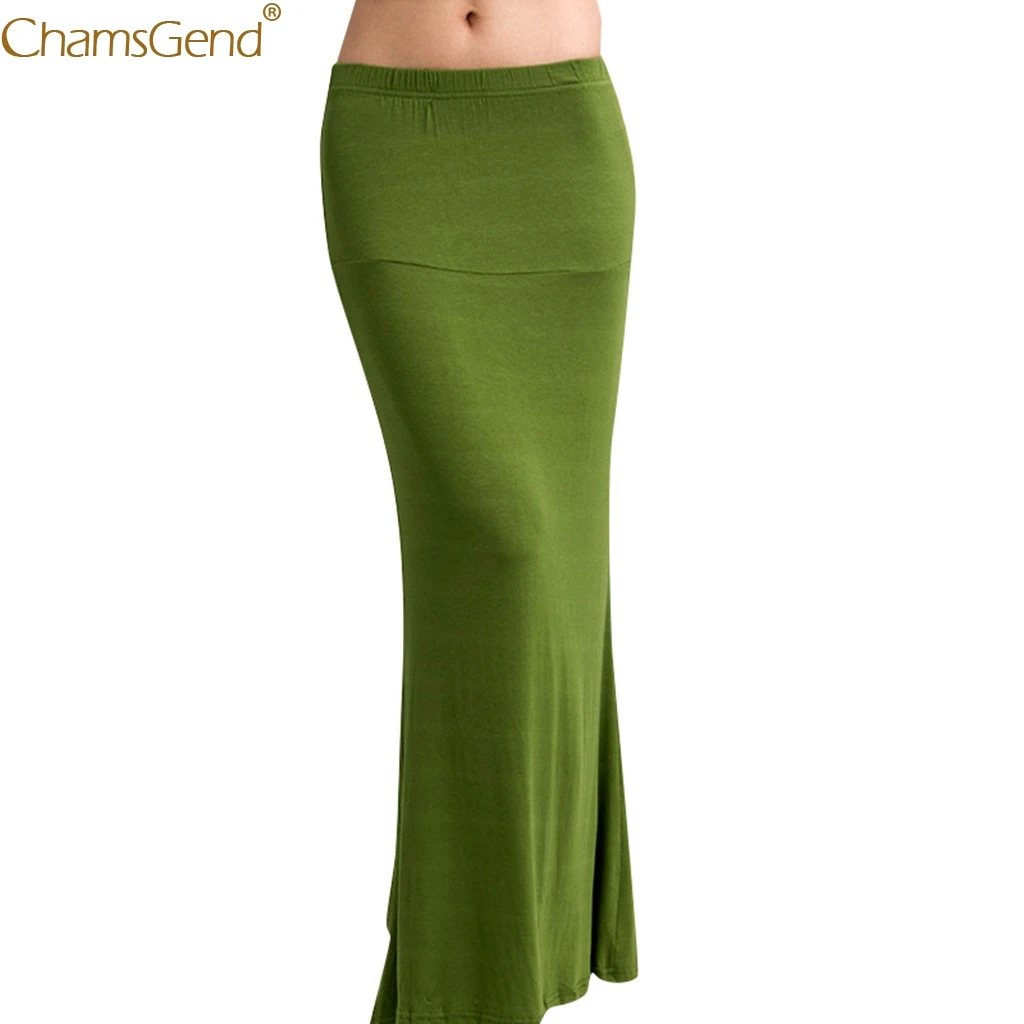 

Womens Sexy Casual Solid long skirt High Waist Hip Casual boho beach summer maxi skirt Women's exy skirts 2019 Dec28