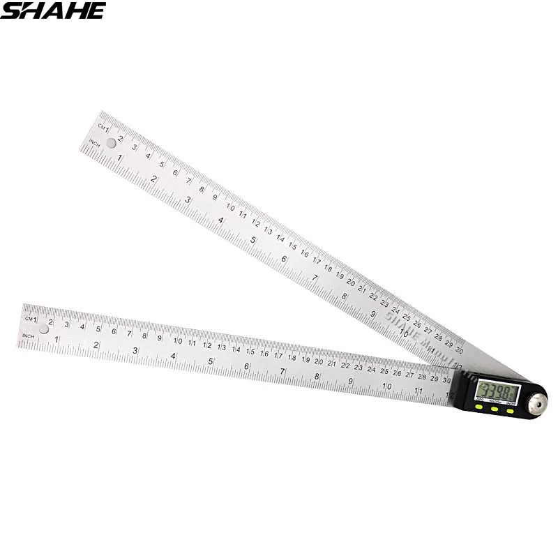 300mm 12 Stainless Steel Angle Finder Protractor inclinometer Measuring Instruments font b Electron b font Goniometer