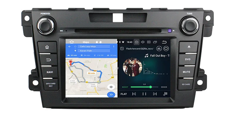 Cheap Belsee Android 8.0 Head Unit Car Radio DVD Player Stereo for Mazda CX7 CX 7 CX-7 2007-2015 GPS Navigation System canbus 8 Core 3