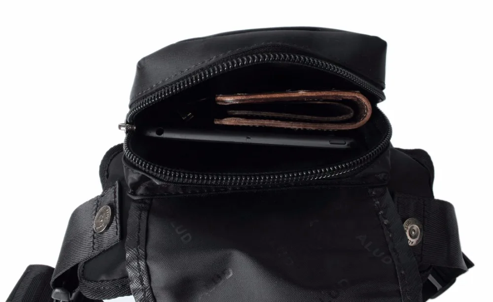 Высококачественная Мужская нейлоновая поясная сумка, сумка через плечо, сумка-мессенджер для путешествий, мотоциклиста, набедренный ремень, поясная сумка для ног